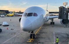 a large airplane on the tarmac