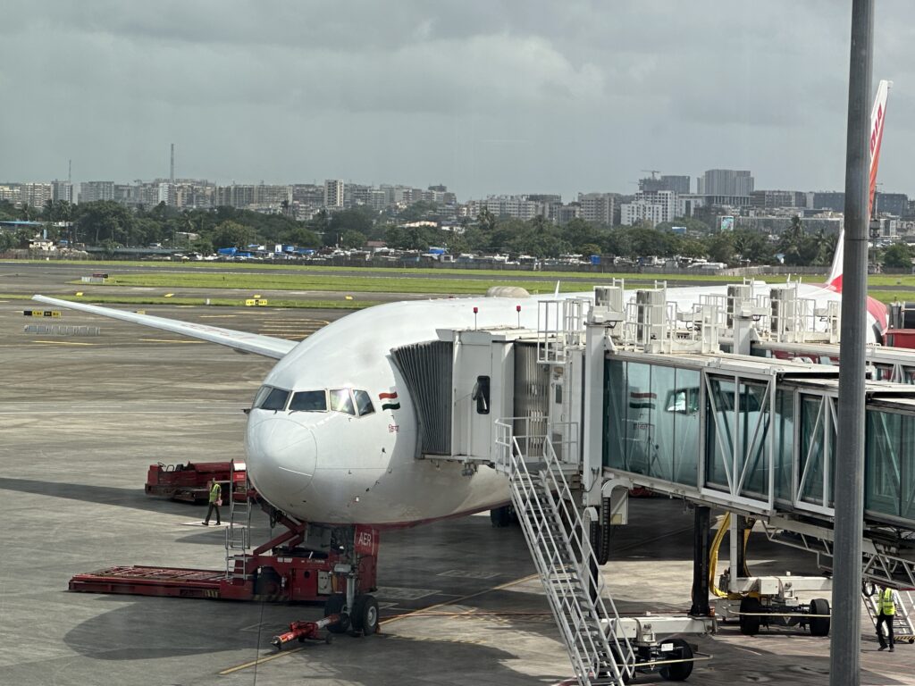 a plane on the tarmac