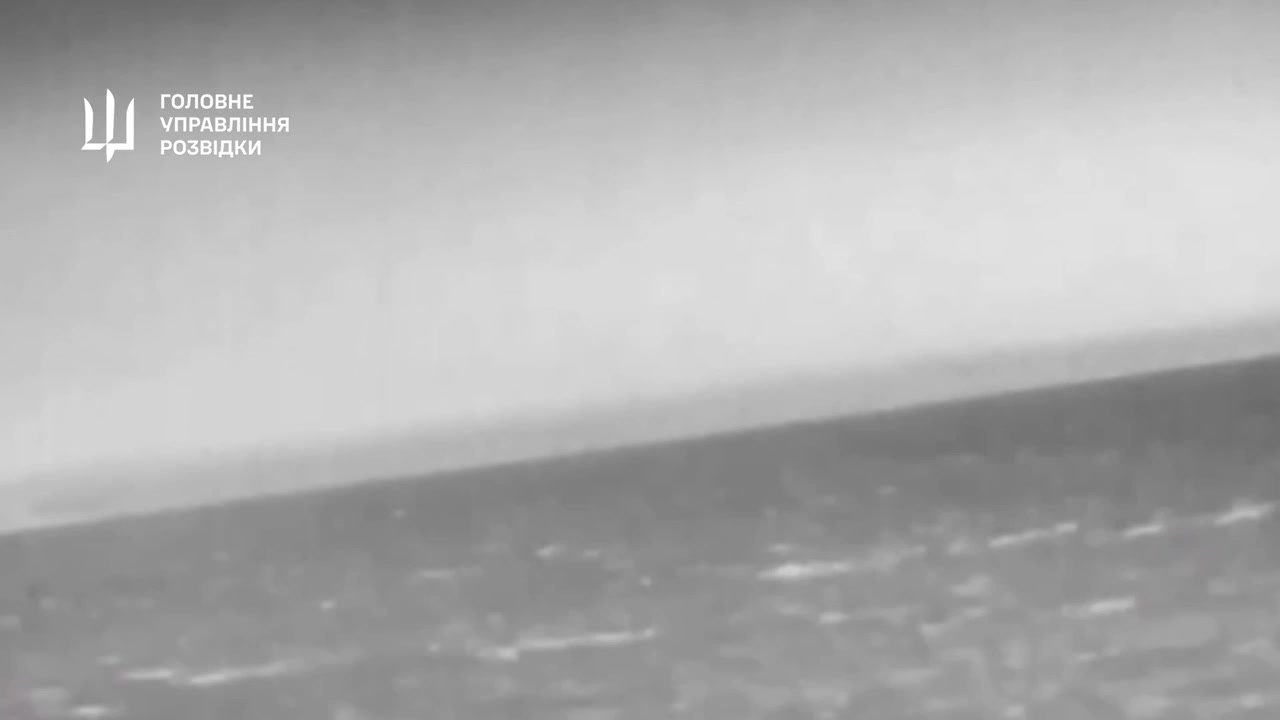 Ukrainian Military intelligence claims destroying Russian KS 701 Tunets fastboat with MAGURA V5 naval drone near Crimea on the 9th August night