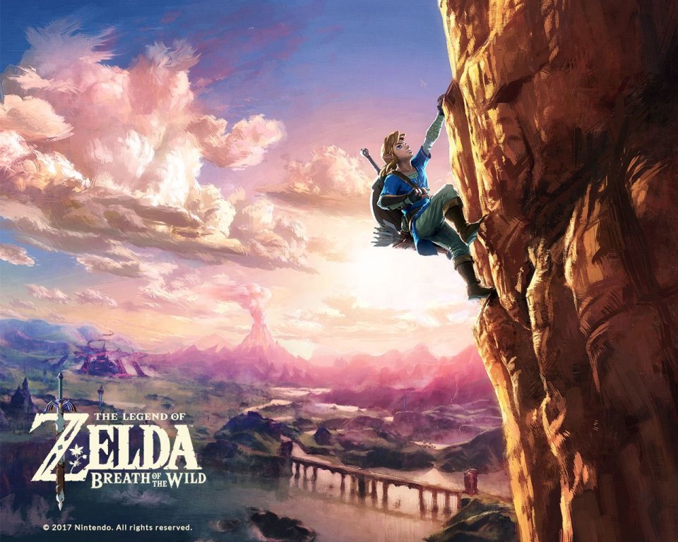 Breath Of The Wild Wallpaper Box Art