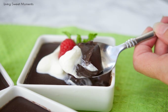 This decadent Sugar Free Chocolate Pudding recipe is made from scratch and is perfect as a weeknight dessert. It's low calorie, gluten free and delish!