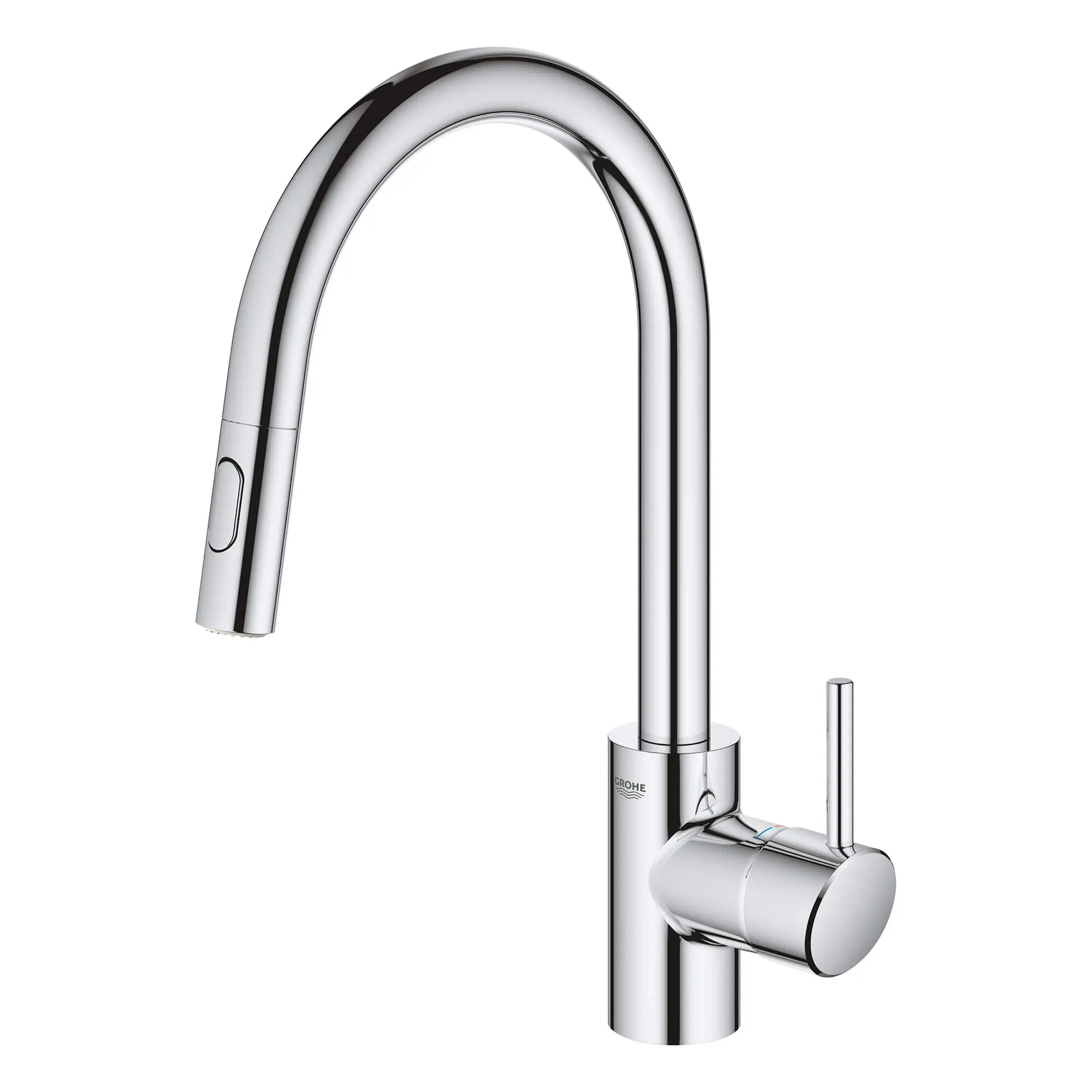 Single-Handle Pull Down Kitchen Faucet Dual Spray 5.7 L/min (1.5 gpm)