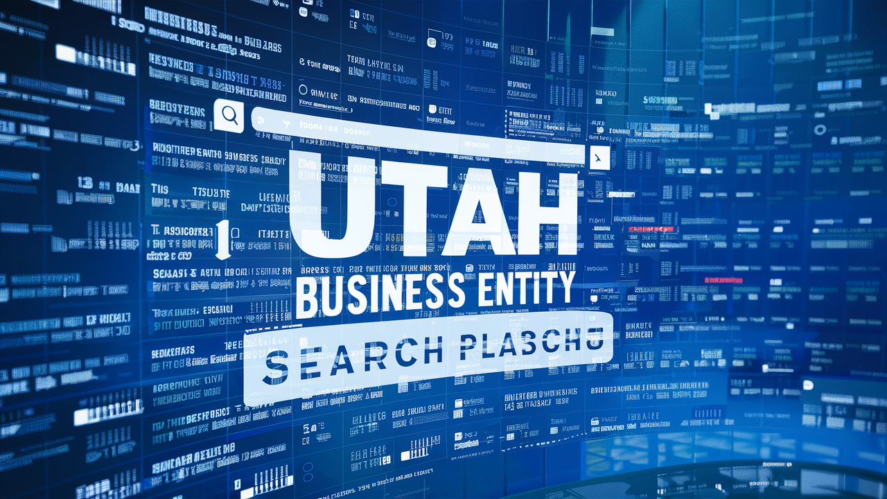 utah business entity search