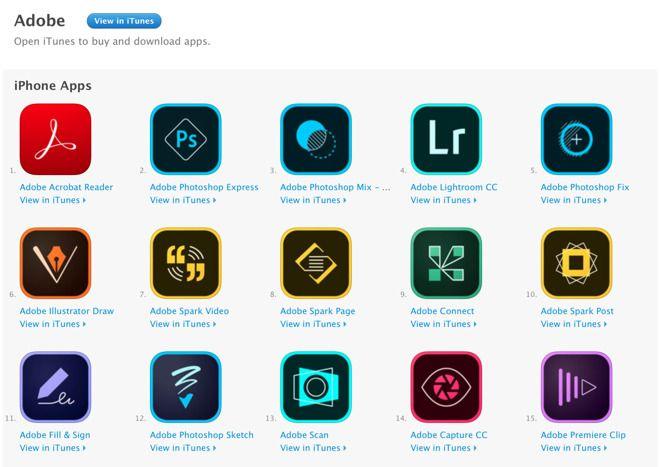 iPad Apps Logo - Adobe eyeing iPad release of full Photohop suite in 2019