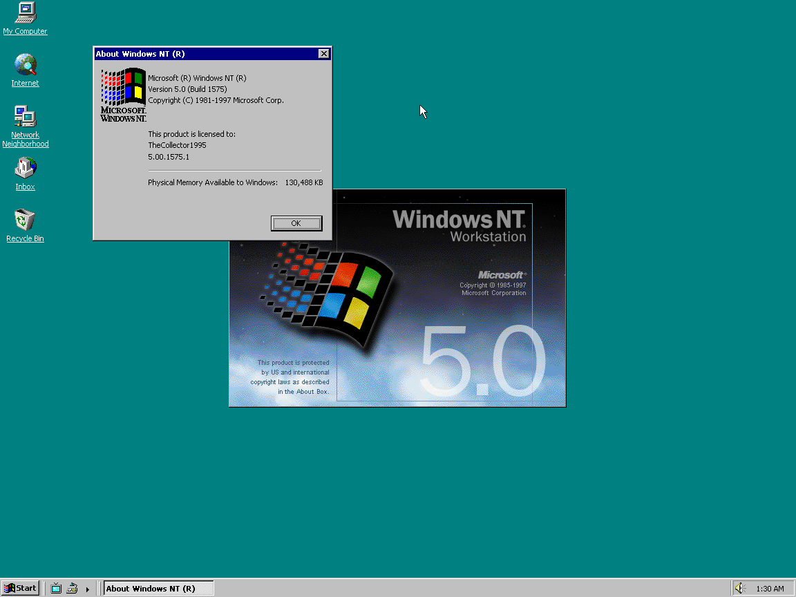 Windows NT 5.0 Logo - View topic - (OFFER) Windows NT 5.0 Workstation Build 1575 - BetaArchive