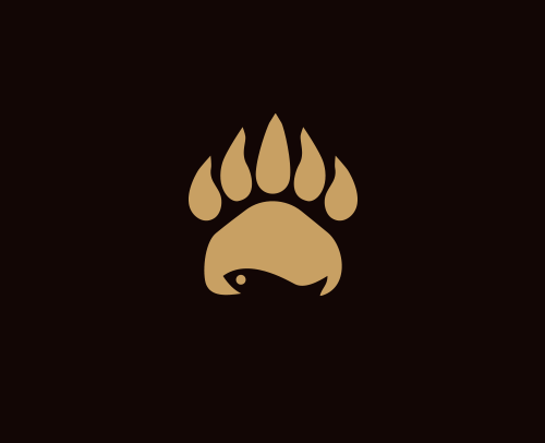 Bear Paw Logo - Fish Bearpaw | Sothink Logo Shop