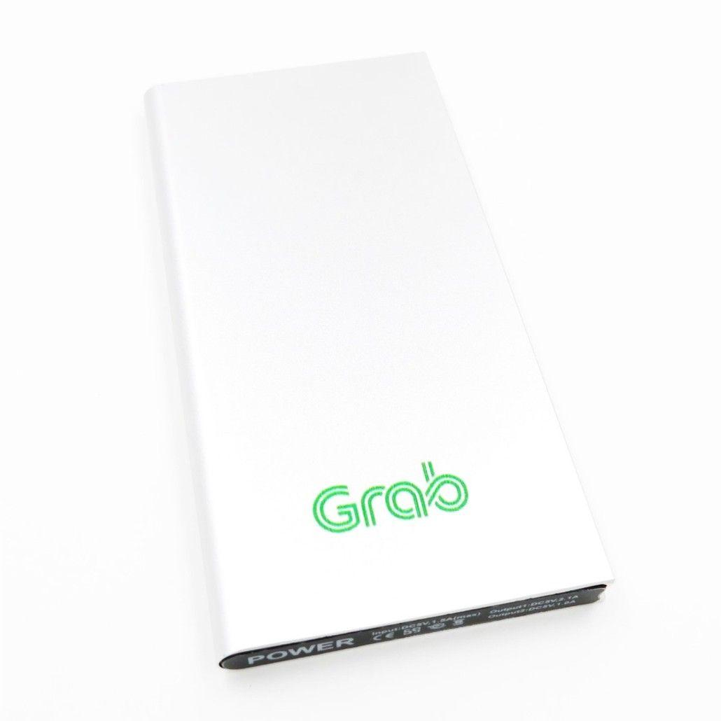 Grab Singapore Logo - Customised Power Bank Singapore | Simplicity Gifts