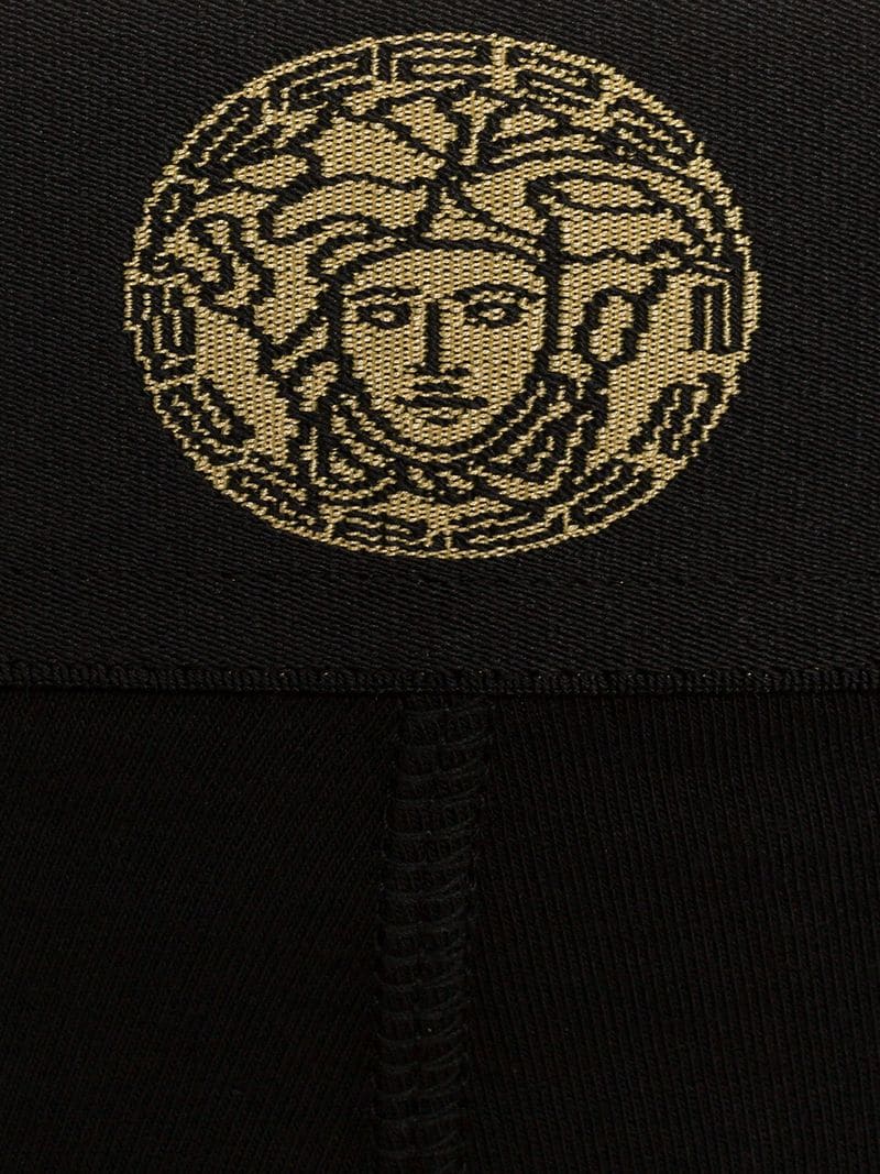 Versace Gold Logo - Versace Gold trim logo boxers | Browns