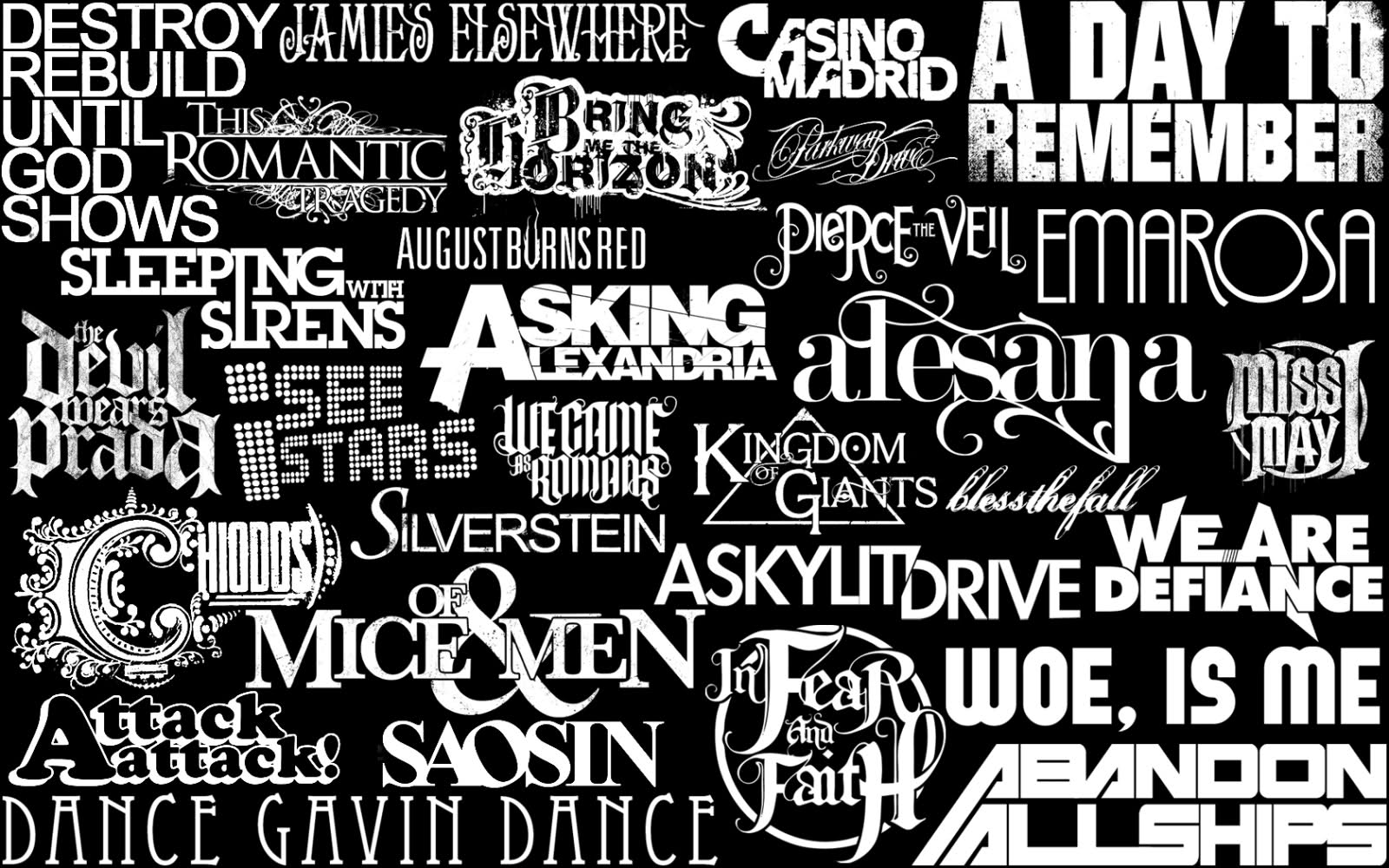 Screamo Band Logo - Screamo Band Wallpapers - Wallpaper Cave