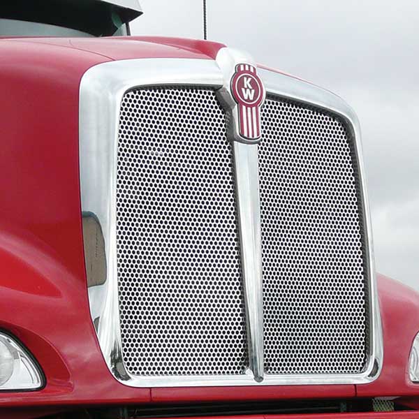 Kenworth Grill Logo - Kenworth T660 Punched Grill | Iowa80.com