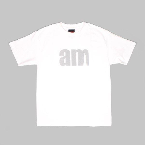 New 3M Logo - AM AFTER MIDNIGHT 3M LOGO TEE WHITE