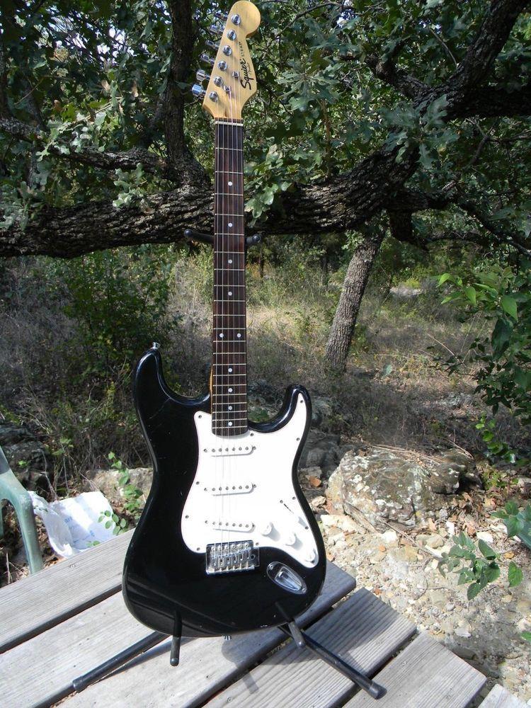 Squier Logo - Fender Squier Strat Electric Guitar 