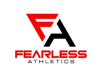 Fearless Logo - Fearless Athletics logo design - 48HoursLogo.com