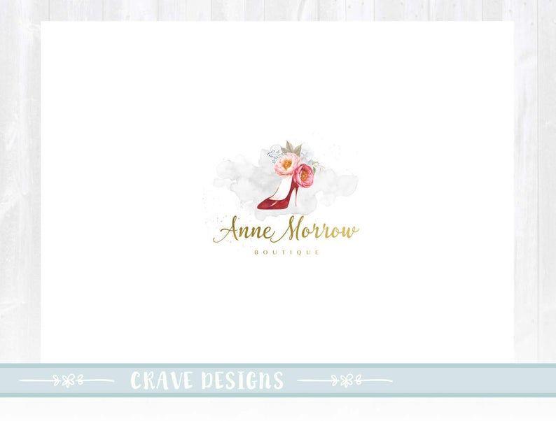 Chick Logo - Fashion shoe logo design, Floral logo, Chick logo design, Fashion boutique  logo, Hand-written logo+ Color change