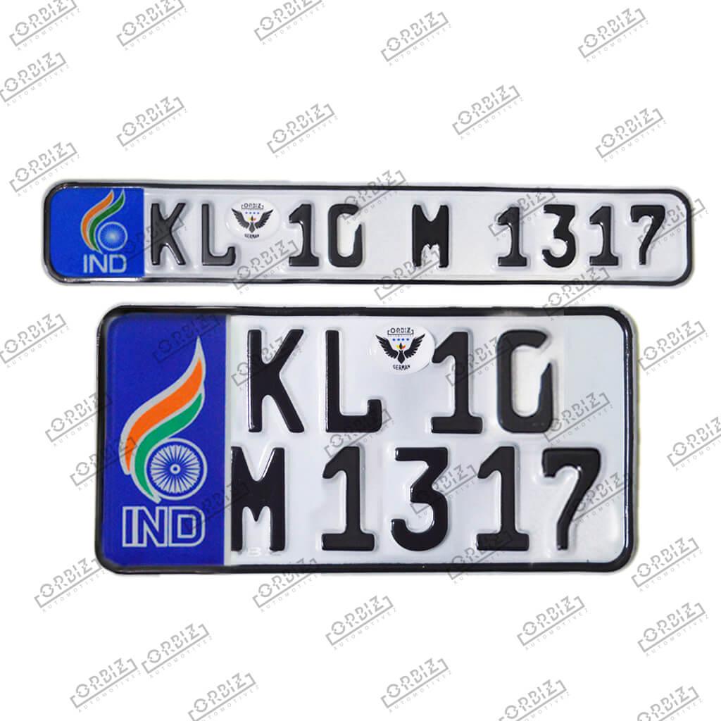 Ind Logo - Best Number Plate Design For Car And Bike Number Plates