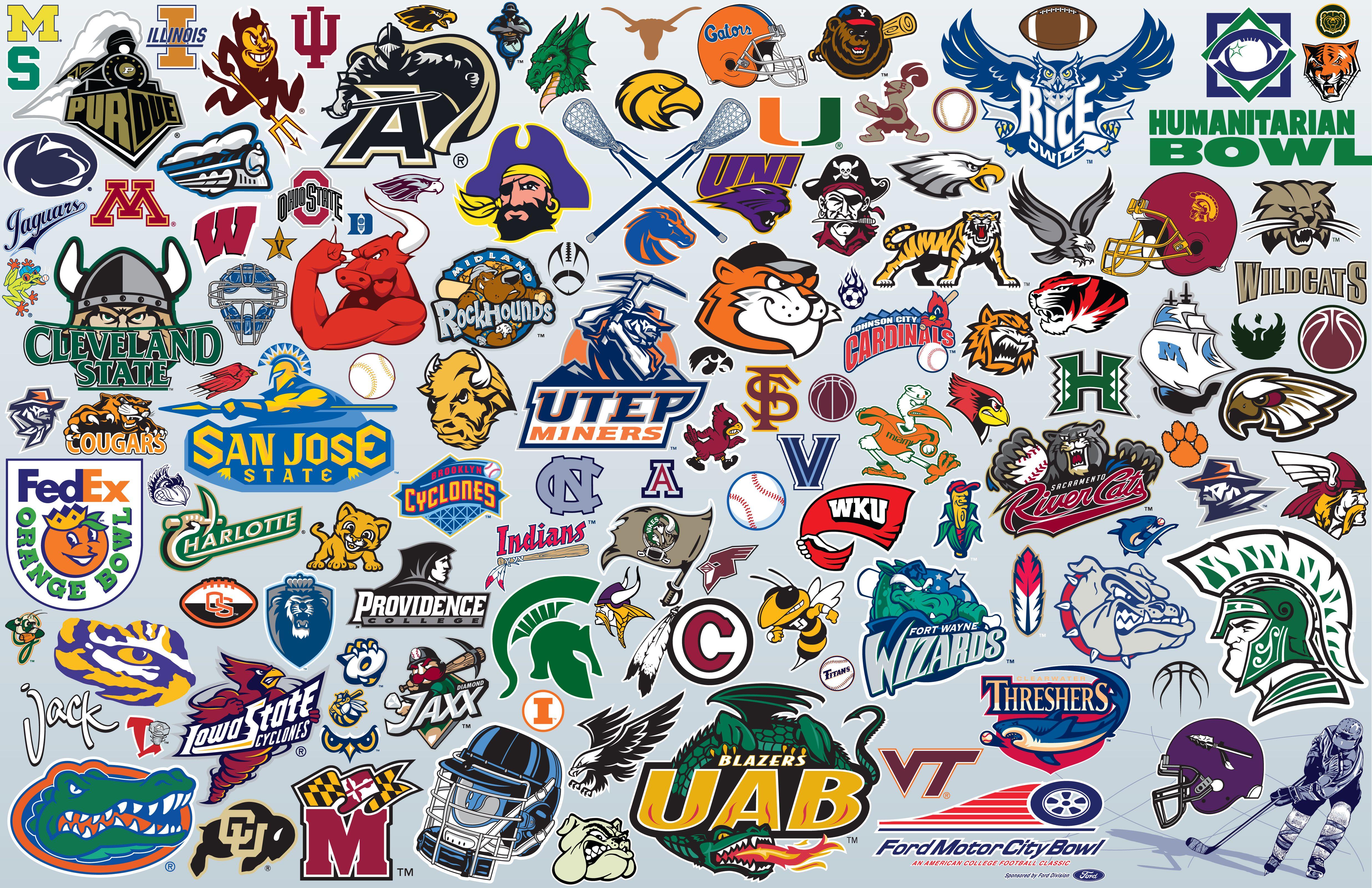 High School Mascots Logos