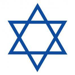 Star of David Logo - Star of David Temporary Tattoo