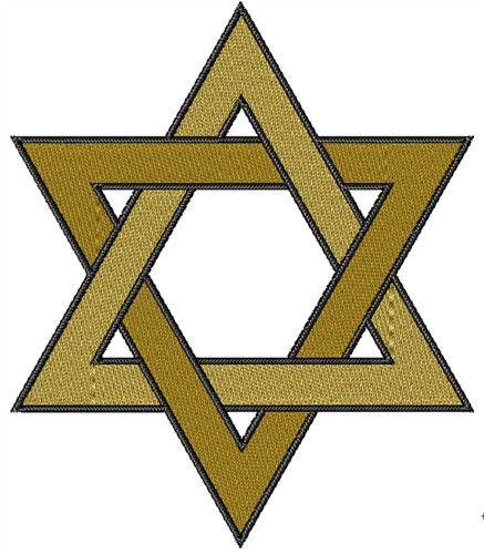 Star of David Logo - Star of David Embroidery Design | AnnTheGran