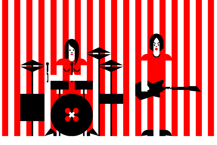 The White Stripes Logo - Pictures of The White Stripes Logo - www.kidskunst.info