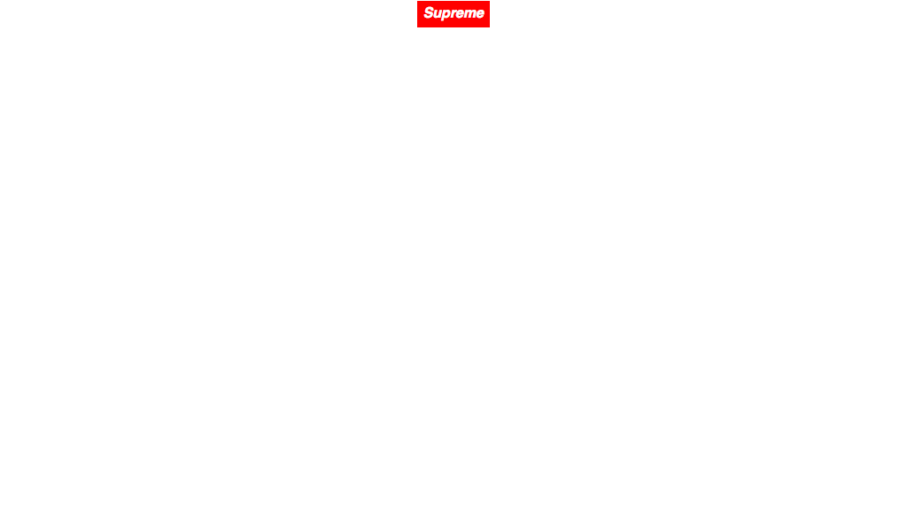 White Supreme Logo - Supreme box logo