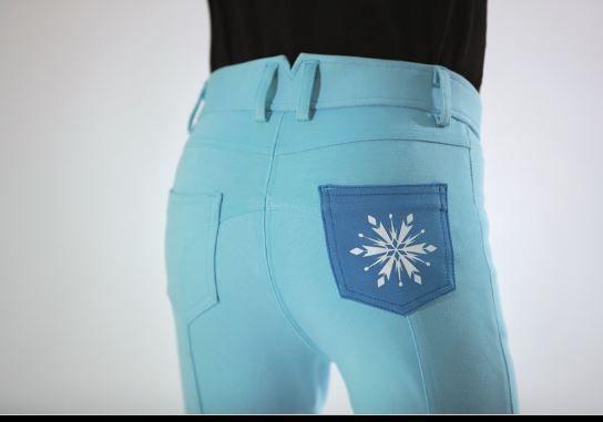 Disney Frozen Snowflake Logo - Riding Breeches Disney Frozen Snowflake - Abbey Tack Shop