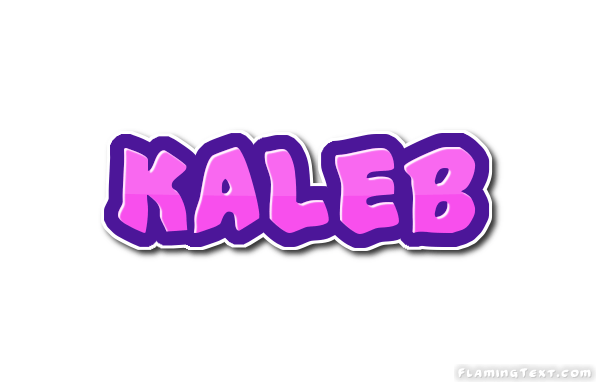 Kaleb Name Logo - Kaleb Logo | Free Name Design Tool from Flaming Text