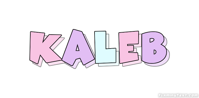 Kaleb Name Logo - Kaleb Logo | Free Name Design Tool from Flaming Text