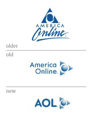 Old AOL Logo - Speak Up Archive: Recent Rebrandings 8