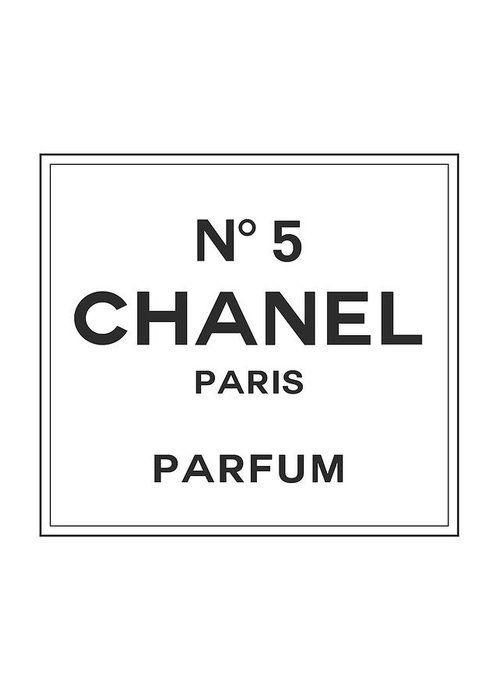 Chanel Number 5 Logo - Chanel No 5 Parfum - Black And White 02 - Lifestyle And Fashion ...