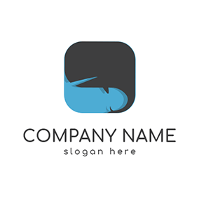 Blue Whale Logo - Free Whale Logo Designs | DesignEvo Logo Maker