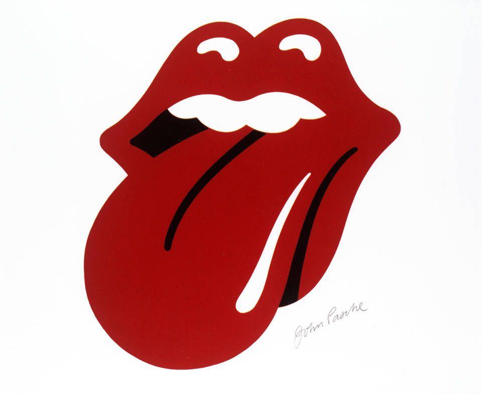 Lips Logo - V&A · The Rolling Stones tongue and lips logo