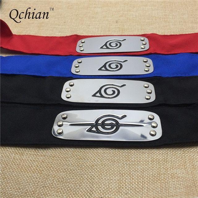 Red Leaf Village Logo - Naruto Black Blue Red Leaf Village Headband for Boys Konoha Uchiha