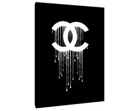 Dripping Chanel Logo - CUSTOMIZEABLE DRIPPING CHANEL LOGO CUSTOM FASHION BY TYPEANDSTYLE on ...