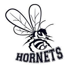 Black and White Hornets Logo - 27 Best hornets images | Hornet, Vespa, Alabama