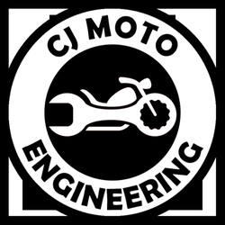 Motorcycle Mechanic Logo - CJ Moto Engineering - Motorcycle Repair - Guiseley, Guiseley, West ...