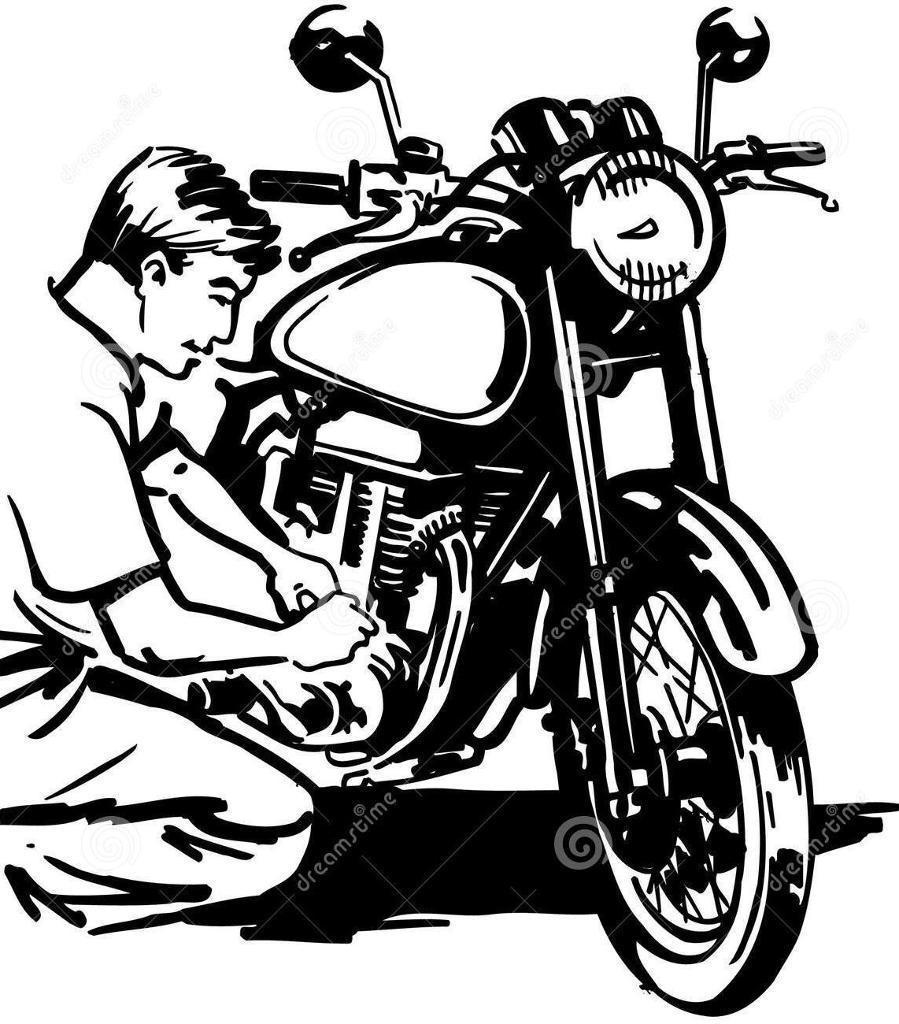 Motorcycle Mechanic Logo - Motorcycle Repair Services Berkshire - Motorbike mechanic | in ...