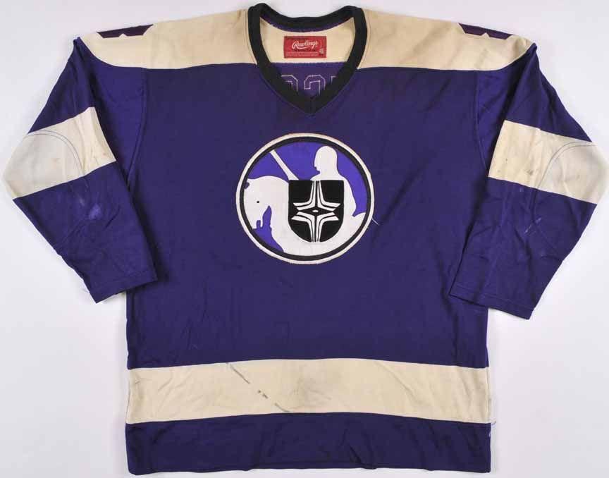 Cleveland Crusaders Logo - 1975-76 Randy Legge WHA Cleveland Crusaders Game Worn Jersey ...