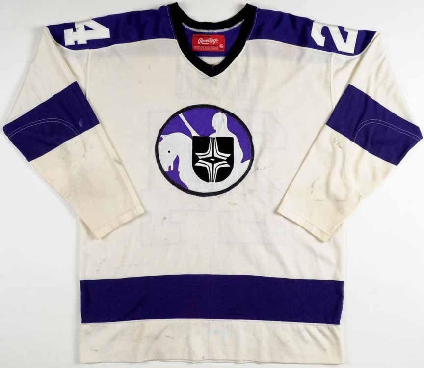 Cleveland Crusaders Logo - 1975-76 Ron Ward WHA Cleveland Crusaders Game Worn Jersey ...