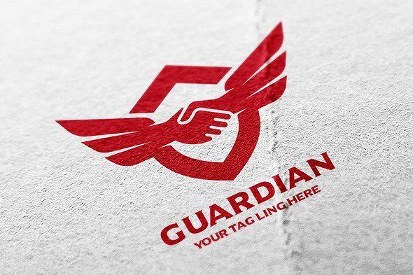 Unity Logo - Unity Hand Wing Crest Logo ~ Logo Templates ~ Creative Market