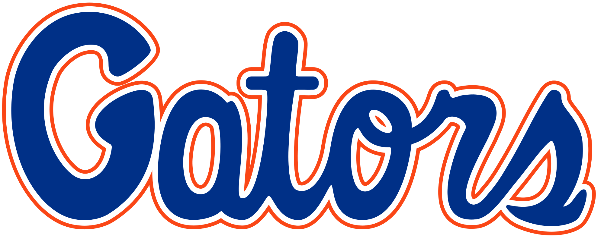 Florida Gators Logo - File:Florida Gators script logo.svg - Wikimedia Commons