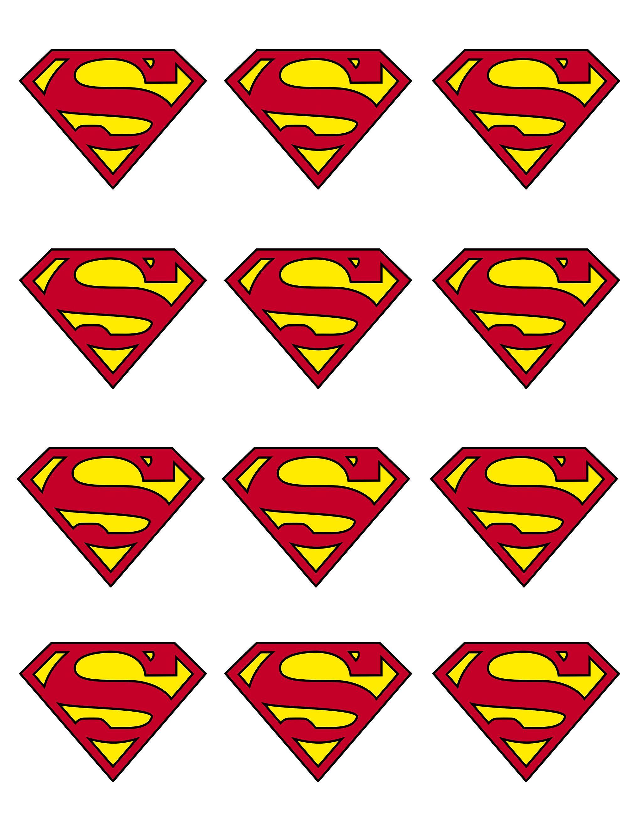 Superman Printable Logo