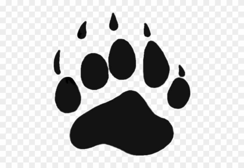 Bear Paw Logo - Grizzly Bear Paw Print Clipart - Mountain View High School Orem Logo ...