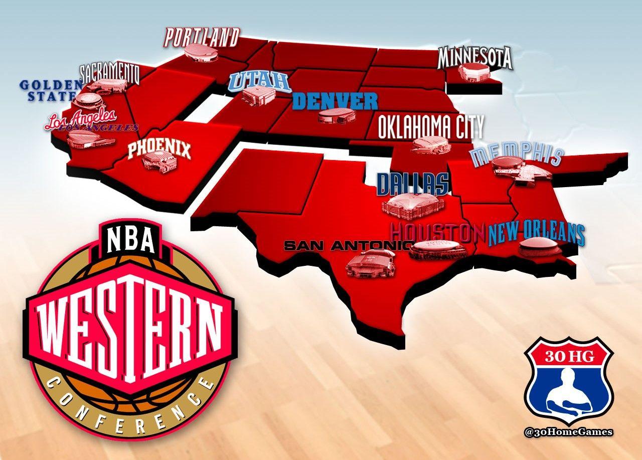 Western Conference Logo - Western Conference Teams NBA Draft Needs - Hardwood and Hollywood