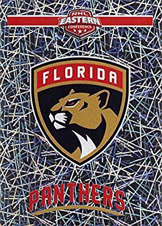 Florida Panthers Logo - Amazon.com: 2018-19 Panini NHL Stickers Collection #91 Florida ...