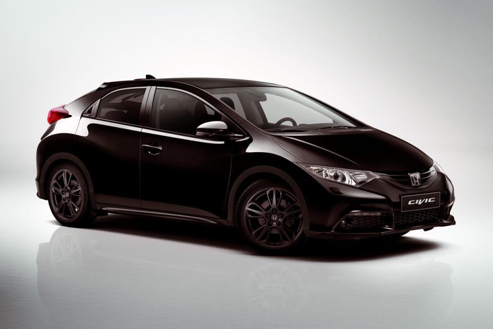 Black and White Honda Civic Logo - Honda Civic Black Edition launched | Auto Express