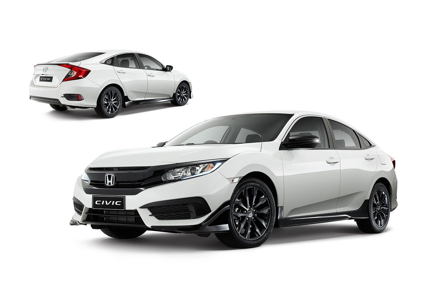 Black and White Honda Civic Logo - Honda Civic Sedan accessories Brisbane, Woolloongabba - Southside Honda