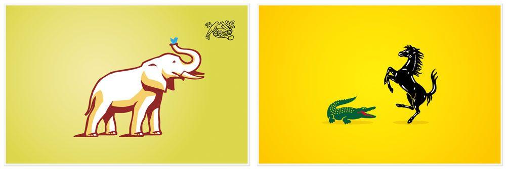 Famous Animal Logo - When Brand Logos 'Go Wild' | Brandingmag