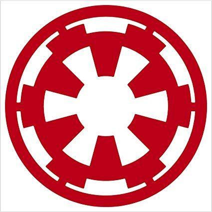 Galactic Empire Logo - Amazon.com: Crawford Graphix Star Wars Decal Galactic Empire Truck ...