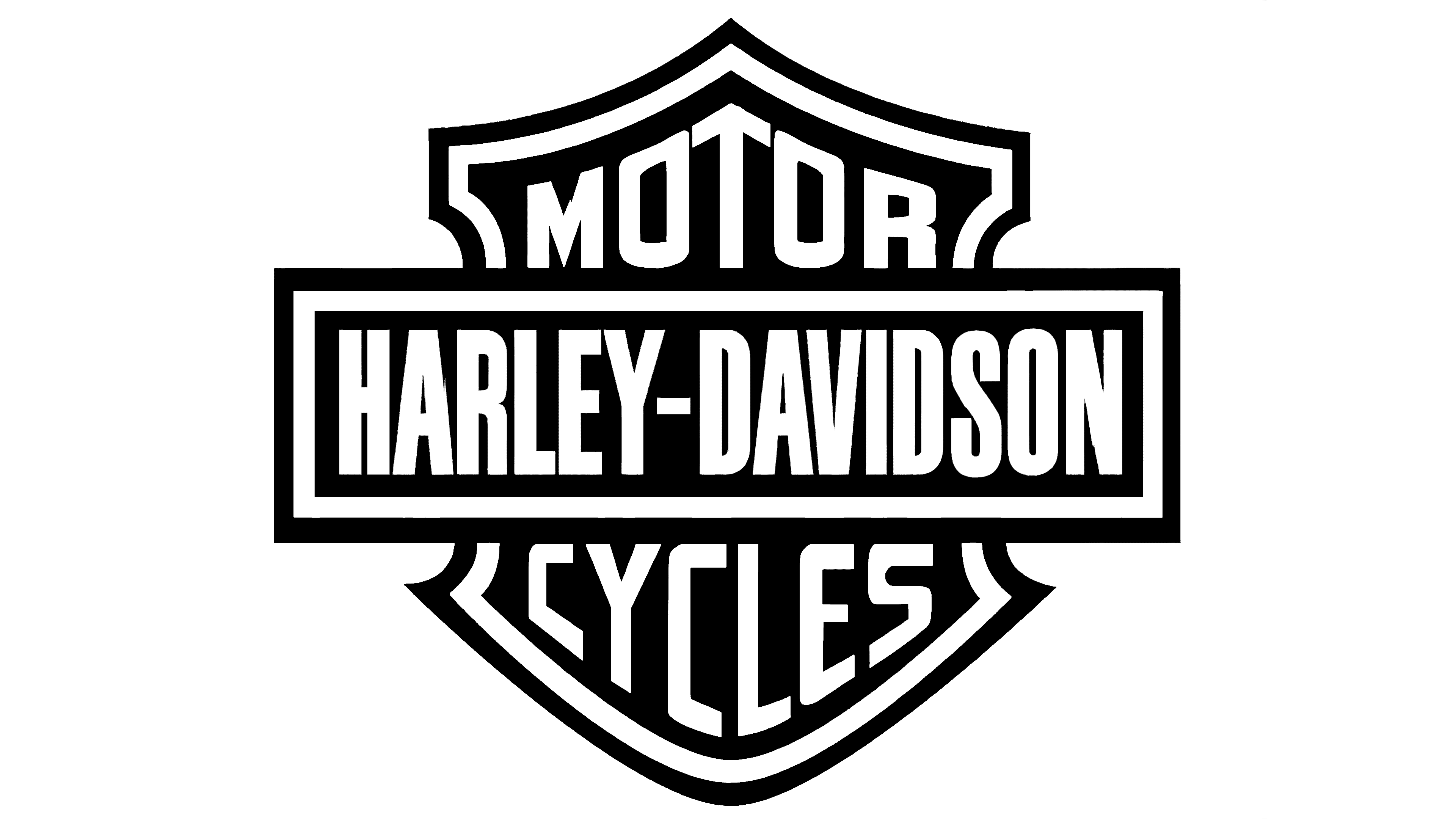 Harley Davidson Logo Black And White