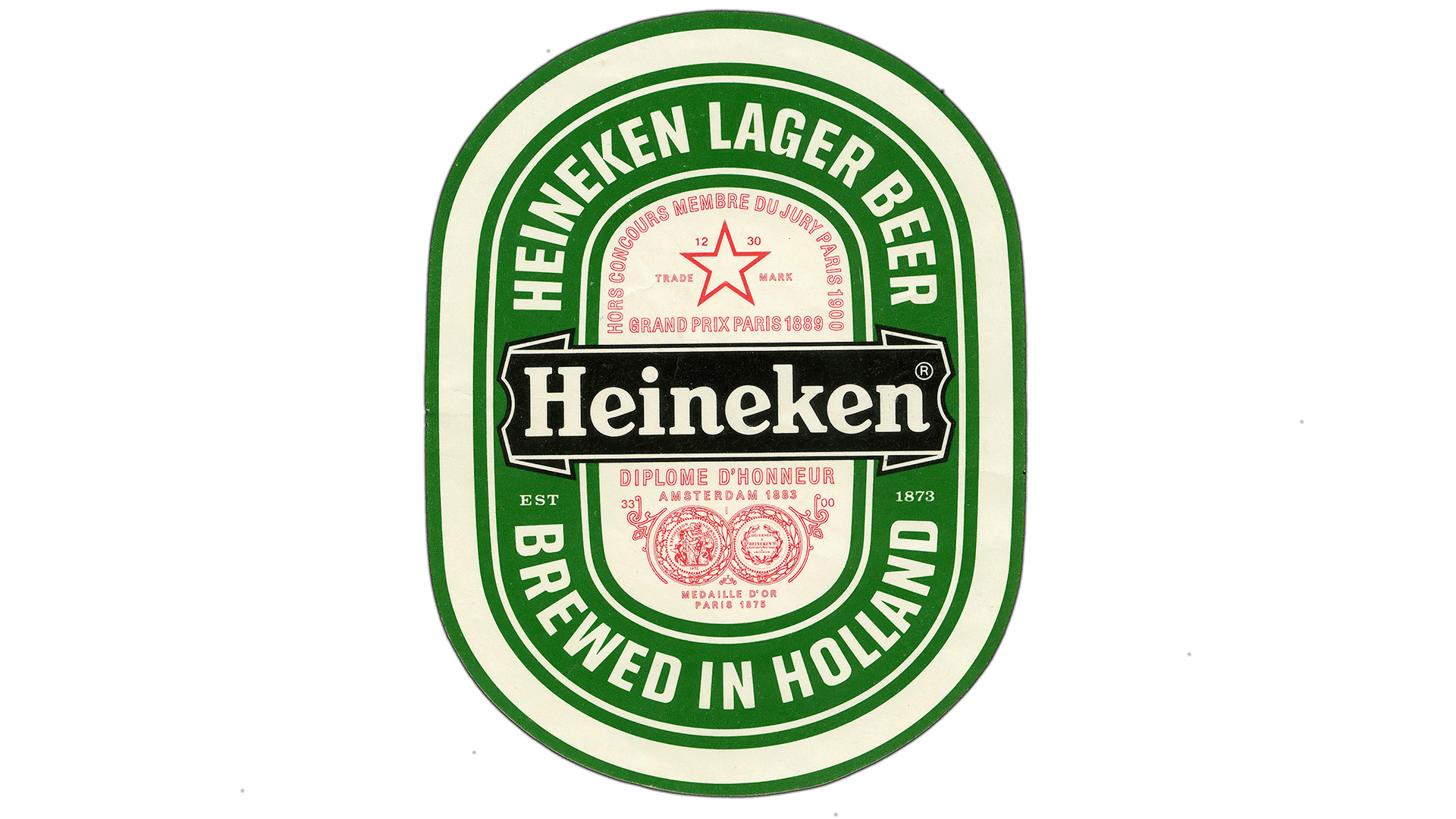 Logo Heineken Label Evolution Of Logos Heineken Logo